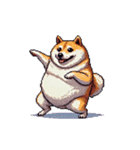 無言で伝える太っちょ柴犬（個別スタンプ：31）
