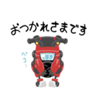 元気なバイクロボ「モトポン」（個別スタンプ：23）