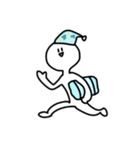 白人間わいわい3（個別スタンプ：2）