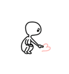 白人間わいわい3（個別スタンプ：7）