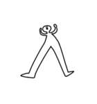 白人間わいわい3（個別スタンプ：10）