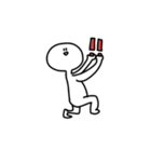 白人間わいわい3（個別スタンプ：12）