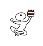 白人間わいわい3（個別スタンプ：15）