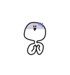 白人間わいわい3（個別スタンプ：18）