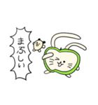 りんごウサギ（個別スタンプ：11）