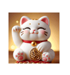 もちもち招き猫（Mochi Neko）（個別スタンプ：1）