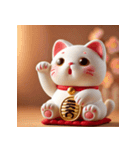 もちもち招き猫（Mochi Neko）（個別スタンプ：5）