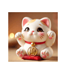 もちもち招き猫（Mochi Neko）（個別スタンプ：7）