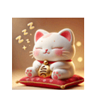 もちもち招き猫（Mochi Neko）（個別スタンプ：8）