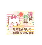 【年中】子ねこモニカのかわいいスタンプ03（個別スタンプ：38）