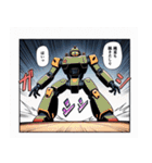 何にでも使える！謎言語ロボ！5（個別スタンプ：4）
