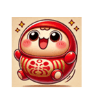 だるまベイビー（Darubebi）（個別スタンプ：1）
