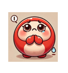 だるまベイビー（Darubebi）（個別スタンプ：3）