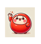 だるまベイビー（Darubebi）（個別スタンプ：4）