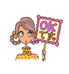 お洒落女子友♡お嬢様言葉♪（個別スタンプ：9）