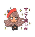 お洒落女子友♡お嬢様言葉♪（個別スタンプ：15）