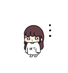 彼T女の子（個別スタンプ：4）