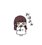 彼T女の子（個別スタンプ：17）