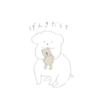 my little bichon.（個別スタンプ：23）