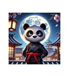 忍者パンダ (Ninja Panda)（個別スタンプ：1）