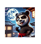 忍者パンダ (Ninja Panda)（個別スタンプ：3）