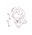 ゆるゆるなことねちゃん（個別スタンプ：5）