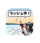爆釣！ワカサギ釣り大好き猫エレのスタンプ（個別スタンプ：27）