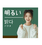 架空の韓国アイドルと学ぶ韓国語スタンプ（個別スタンプ：21）