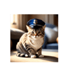 猫の警察官（個別スタンプ：26）