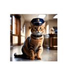 猫の警察官（個別スタンプ：30）