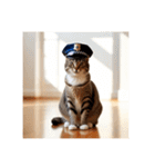 猫の警察官（個別スタンプ：32）