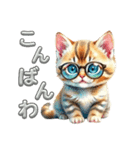 子猫  毎日可愛く会話 あいさつ（個別スタンプ：9）