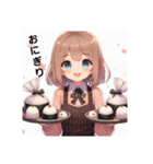 料理スタンプ①。（個別スタンプ：12）