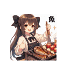 料理スタンプ①。（個別スタンプ：22）