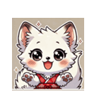 もちもち白狐（Mochiko）（個別スタンプ：1）