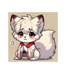 もちもち白狐（Mochiko）（個別スタンプ：3）