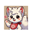 もちもち白狐（Mochiko）（個別スタンプ：4）