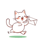 小さな白猫のサラ（個別スタンプ：6）
