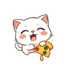小さな白猫のサラ（個別スタンプ：32）