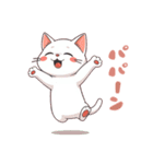 小さな白猫のサラ（個別スタンプ：40）