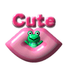 puku_bit【 プクビット】 ケロの恋心（個別スタンプ：24）