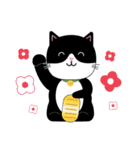 かわいいタキシード猫の日常スタンプ（個別スタンプ：21）