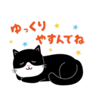かわいいタキシード猫の日常スタンプ（個別スタンプ：26）