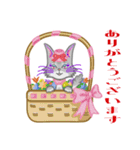 ロコキャットの日常（個別スタンプ：5）