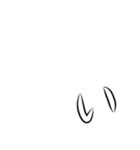 筆文字スタンプ②（個別スタンプ：10）