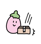 ナスのスタンプ2（個別スタンプ：28）