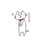 しろねこ・いちごちゃん スタンプ（個別スタンプ：8）