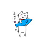 しろねこ・いちごちゃん スタンプ（個別スタンプ：11）