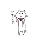 しろねこ・いちごちゃん スタンプ（個別スタンプ：18）