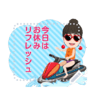 You can add words this message stickers！（個別スタンプ：7）